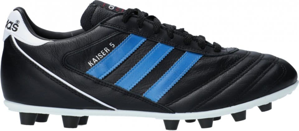 Botas de fútbol adidas Kaiser 5 Liga FG Blue Stripes Schwarz