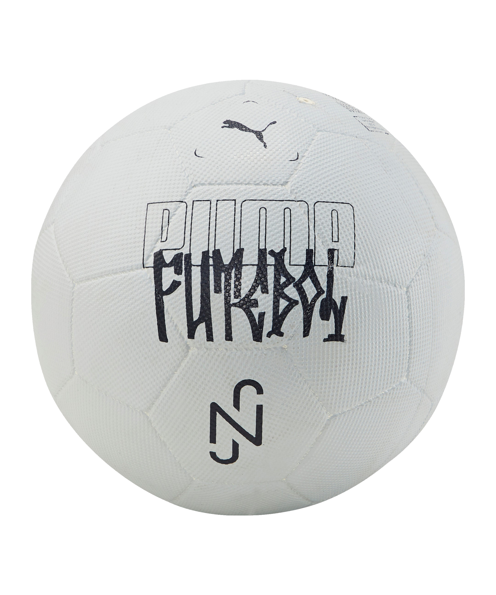 Balón Puma NJR Straßenball Weiss Schwarz F01