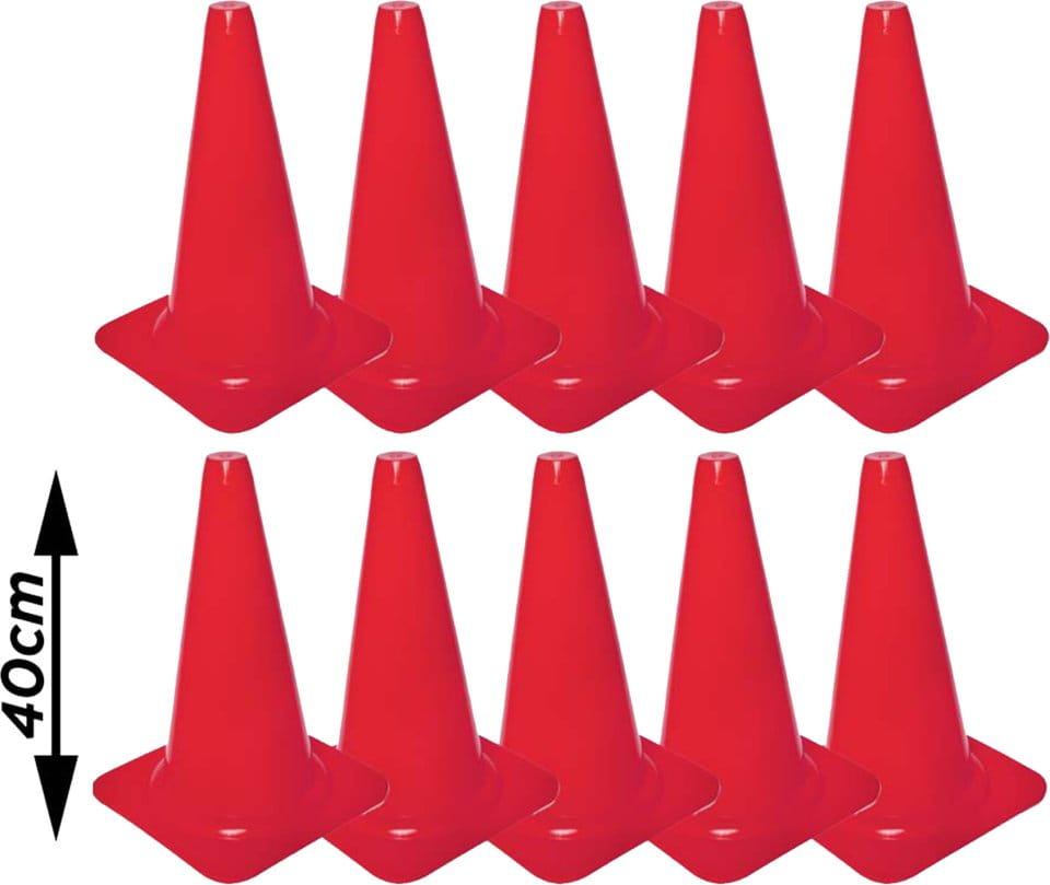 Conos de entrenamiento Cawila marking cone L 10er Set 40cm