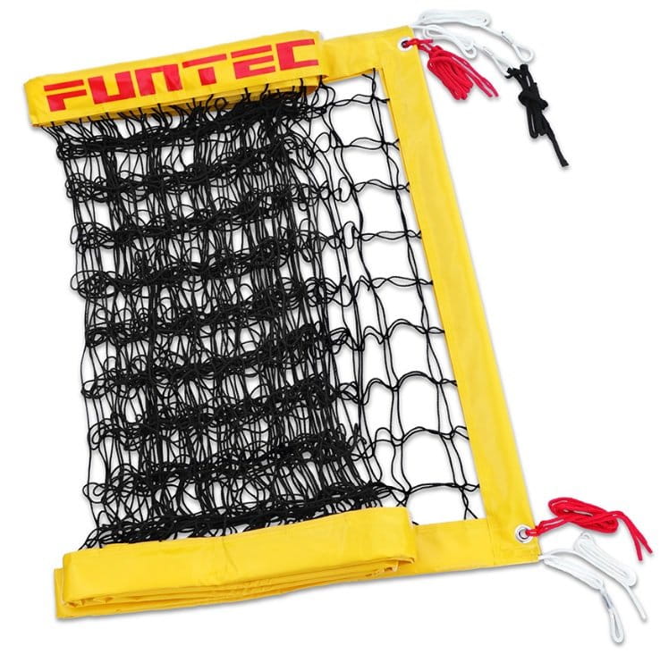 Meta neta Funtec PRO NETZ PLUS, 8.5 M, FOR PERMANENT BEACH VOLLEYBALL NET SYSTEMS, WITH EXTRA STRONG SIDE PANELS