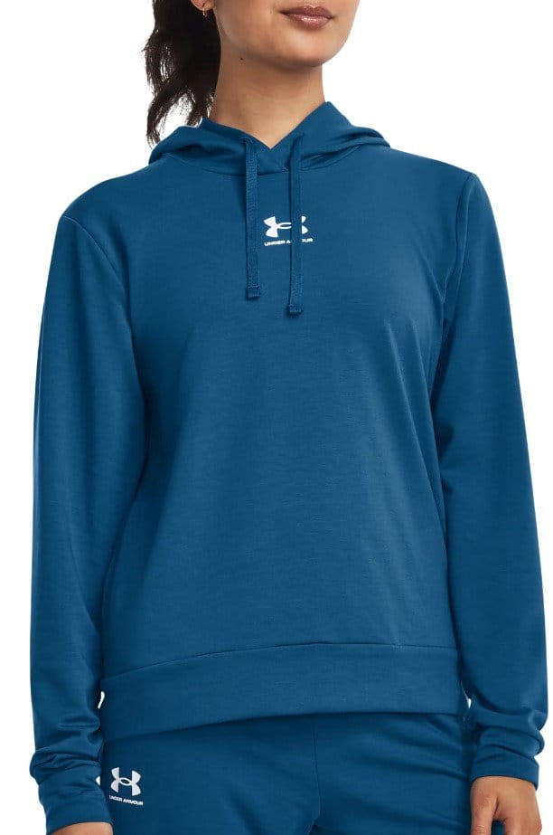 Sudadera con capucha Under Armour Rival Terry Hoodie-BLU