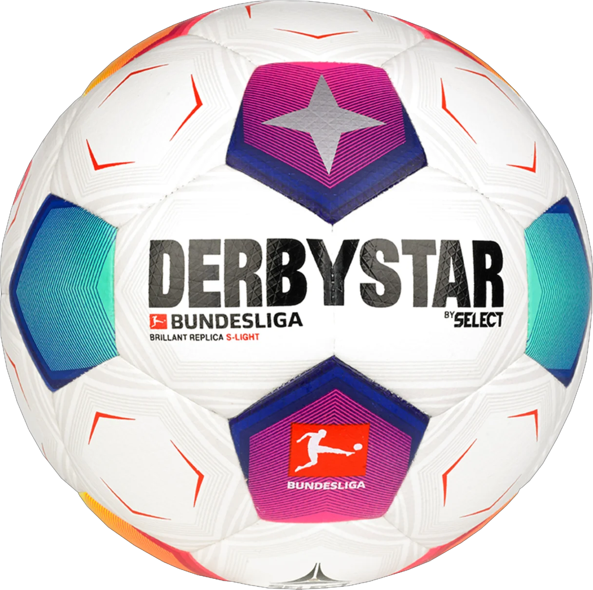 Balón Derbystar Bundesliga Brillant Replica S-Light v23