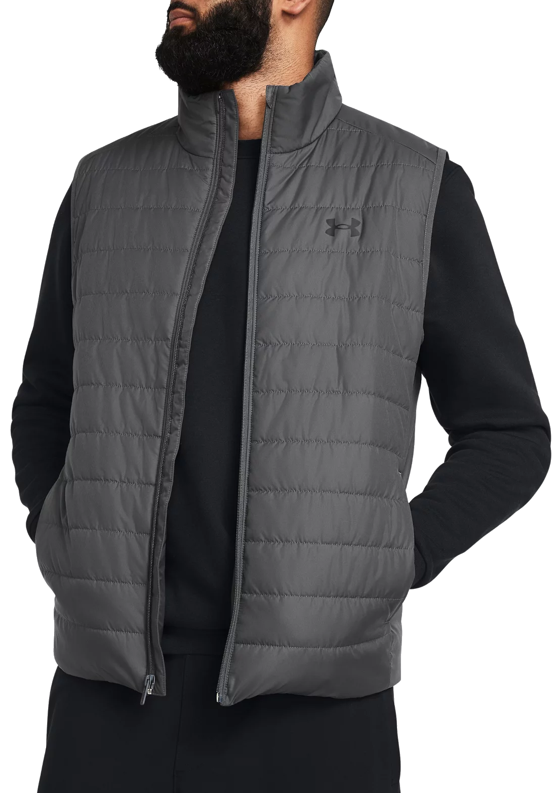Chaleco Under Armour STORM INSULATE RUN VEST-GRY