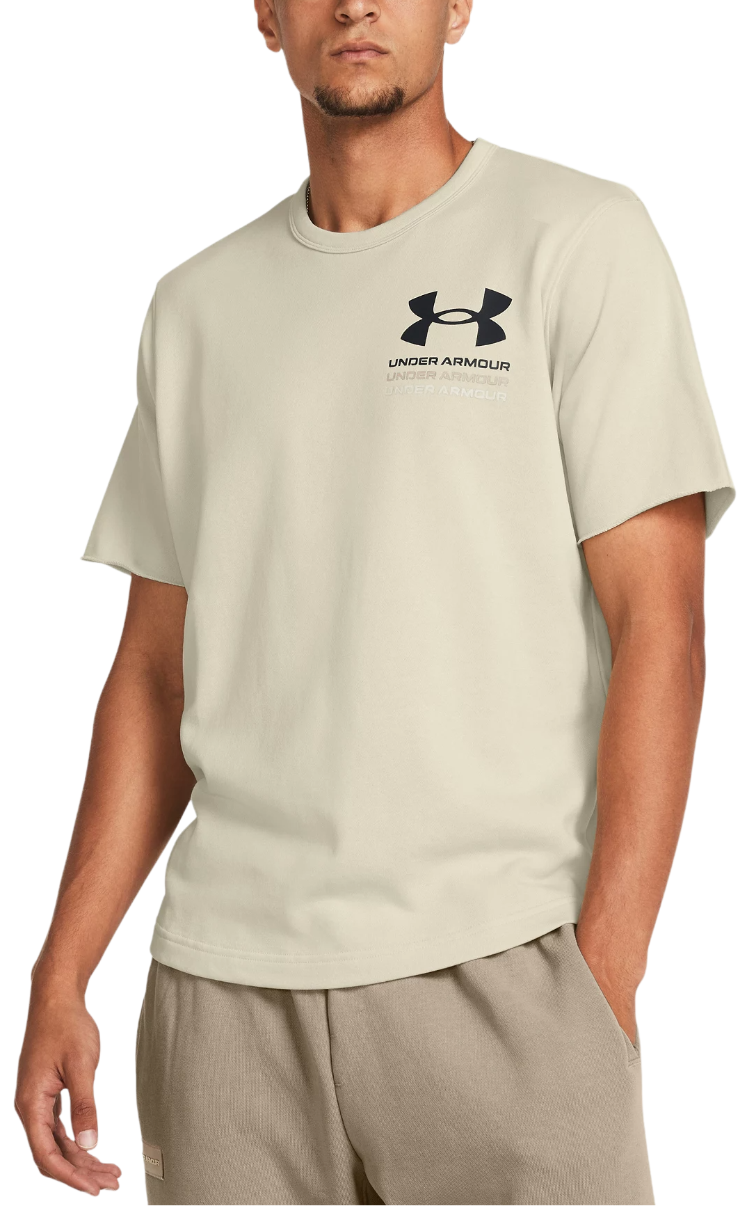 Camiseta Under Armour UA Rival Terry SS Colorblock