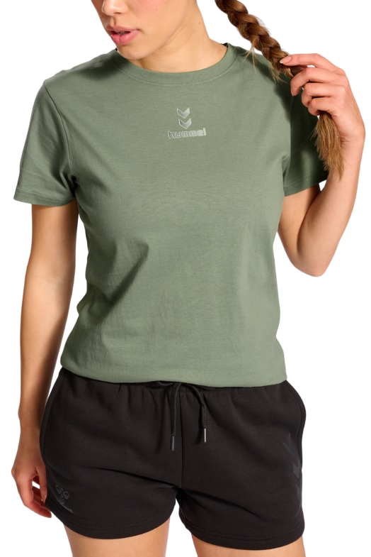 Camiseta Hummel HMLACTIVE CHEVRONS CO TEE S/S WOMAN