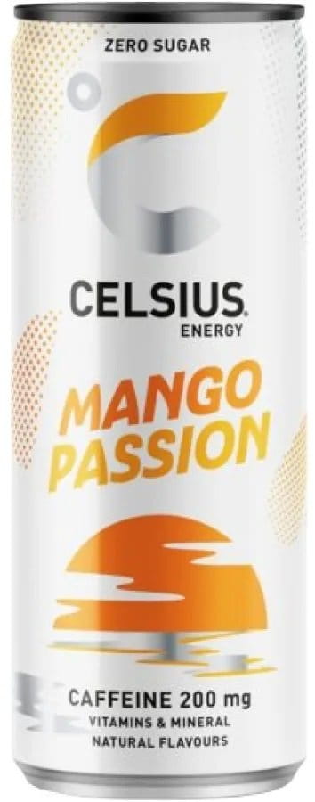 Celsius bebida bebida energética mango 355ml