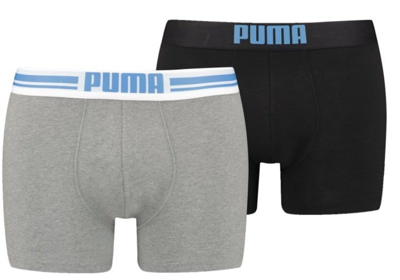 Calzoncillos bóxer Puma Placed Logo Boxer 2 Pack