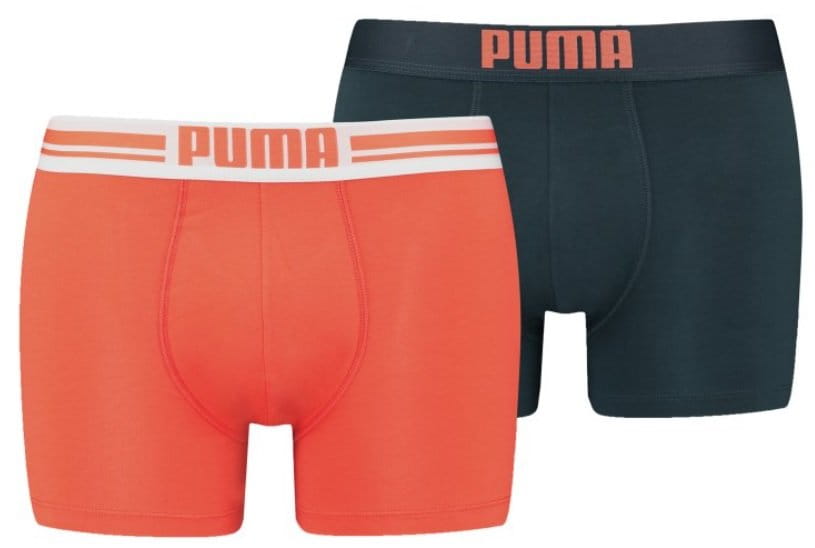 Calzoncillos bóxer Puma Placed Logo Boxer 2 Pack