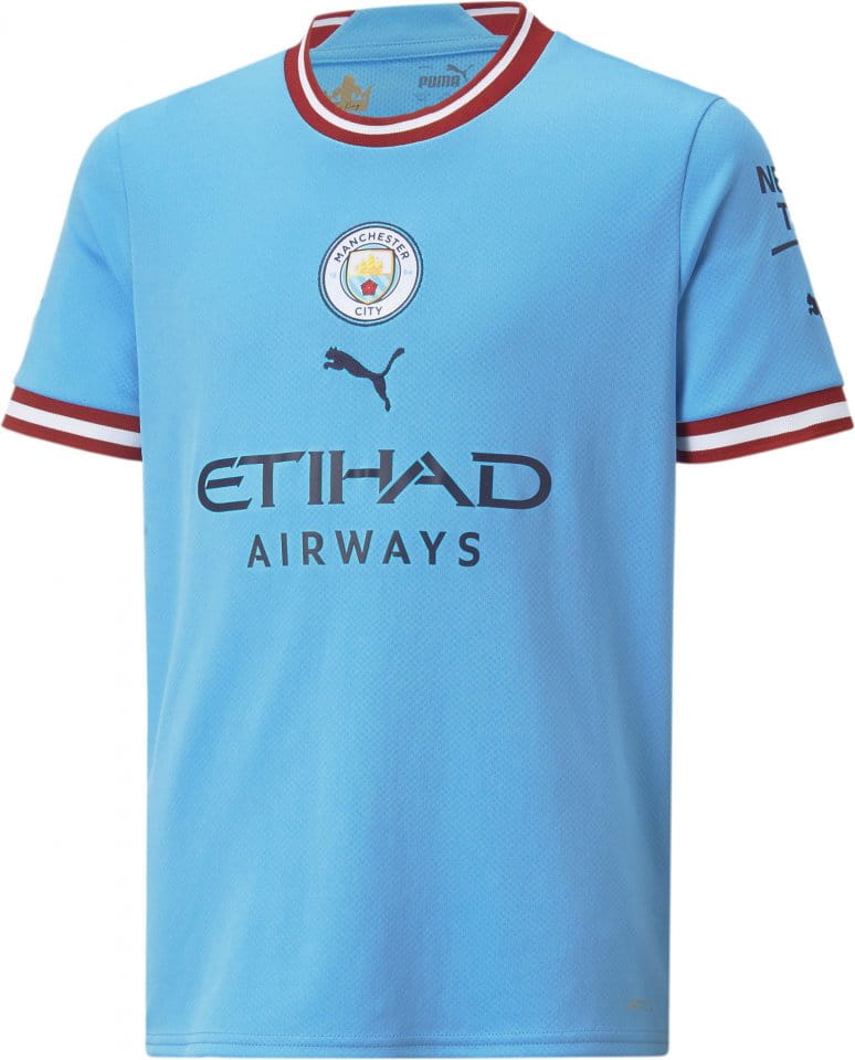 Camiseta Puma Manchester City F.C. Home 2022/23 Replica Jersey Youth