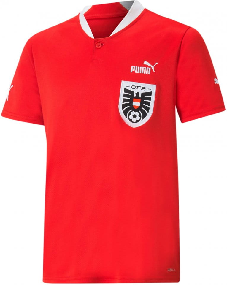 Camiseta Puma ÖFB Home Jersey Replica Jr 2022/23