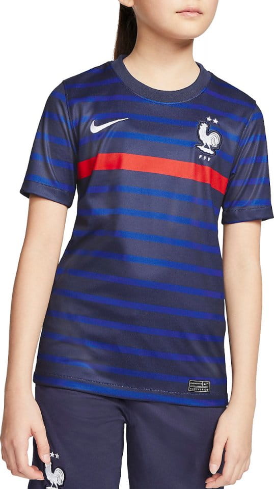 Camiseta Nike Y NK FRANCE HOME DRY SS 2020 11teamsports.es
