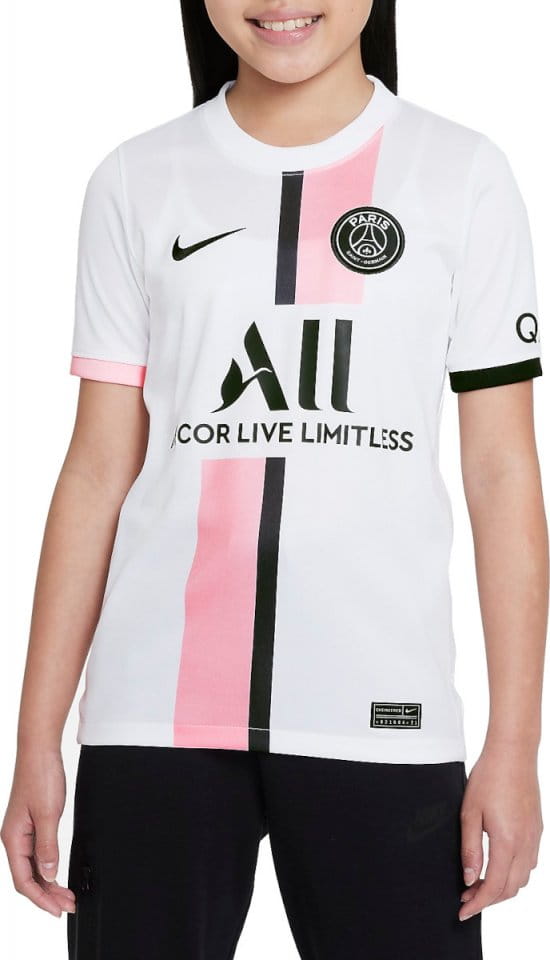 Camiseta Nike Paris Saint-Germain 2021/22 Stadium Away Big Kids Soccer Jersey