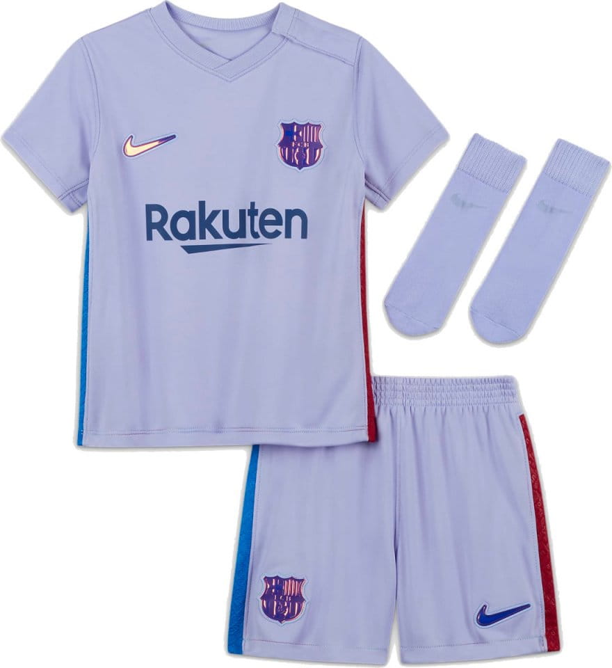 Nike FC Barcelona 2021/22 Away Baby/Toddler Soccer Kit