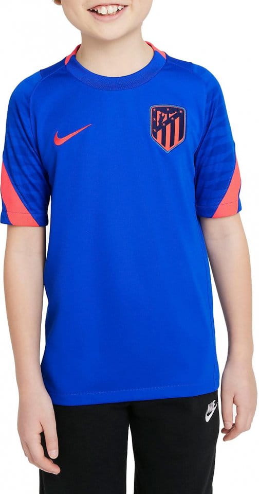 Camiseta Nike Atlético Madrid Strike Big Kids Dri-FIT Short-Sleeve Soccer Top