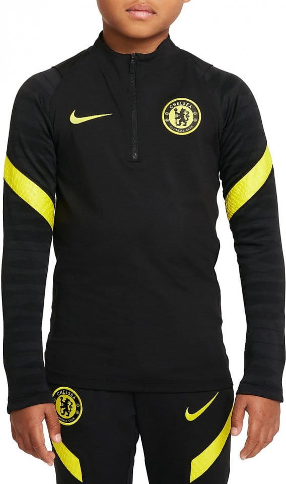 Camiseta de manga larga Nike Chelsea FC Strike Big Kids Dri-FIT Soccer Drill Top