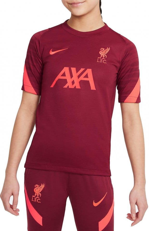 Camiseta Nike Liverpool FC Strike Big Kids Short-Sleeve Soccer Top