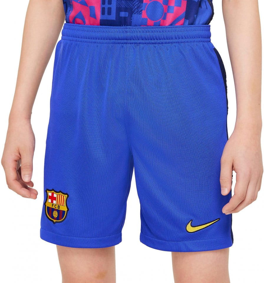 Pantalón corto Nike FC Barcelona 2021/22 Stadium Third Big Kids Soccer Shorts