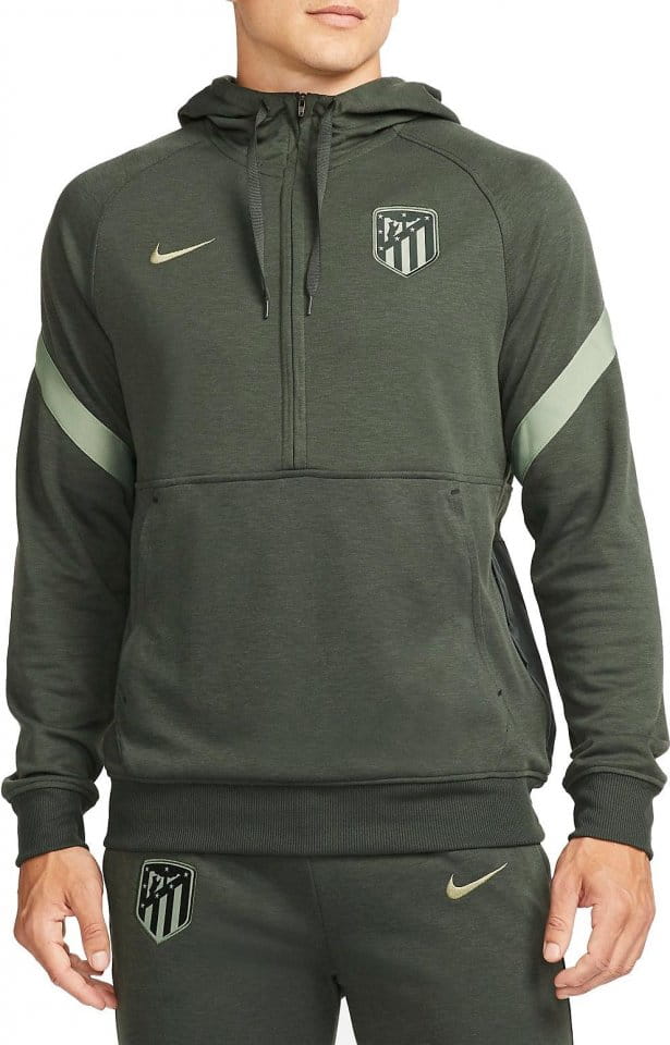 Sudadera con capucha Nike Men's 1/2-Zip Atletico Madrid Fleece Football Hoodie