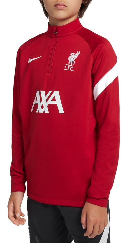 Camiseta de manga larga Nike Liverpool FC Academy Pro Big Kids Soccer Drill Top
