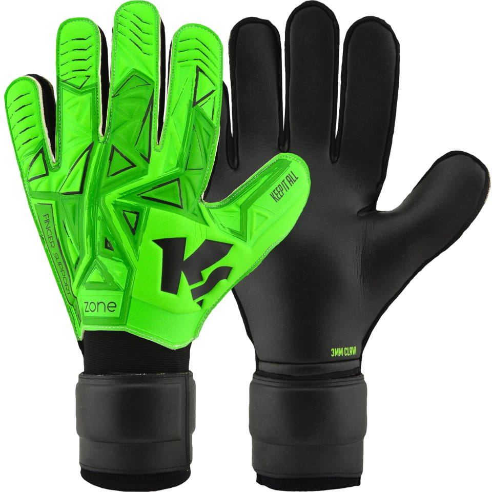 Guantes de portero KEEPERsport Zone RC Finger Support (green)